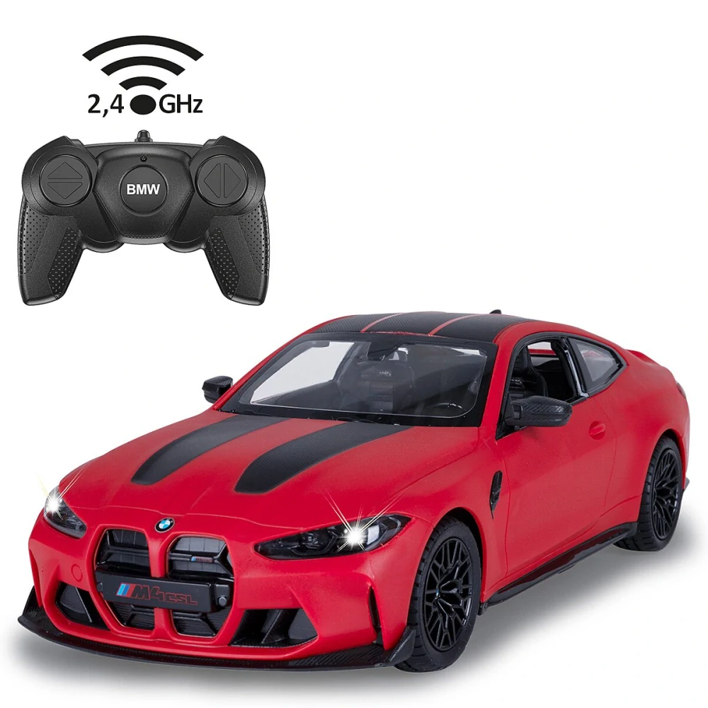 BMW M4 CSL 1:16 červené 2,4GHz