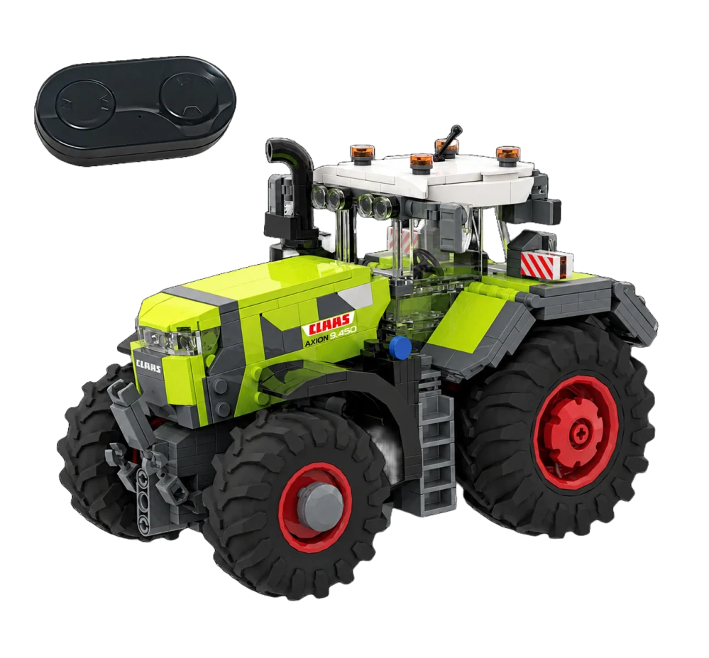 Brixies Plus RC Claas Axion 9.450 traktor stavebnice