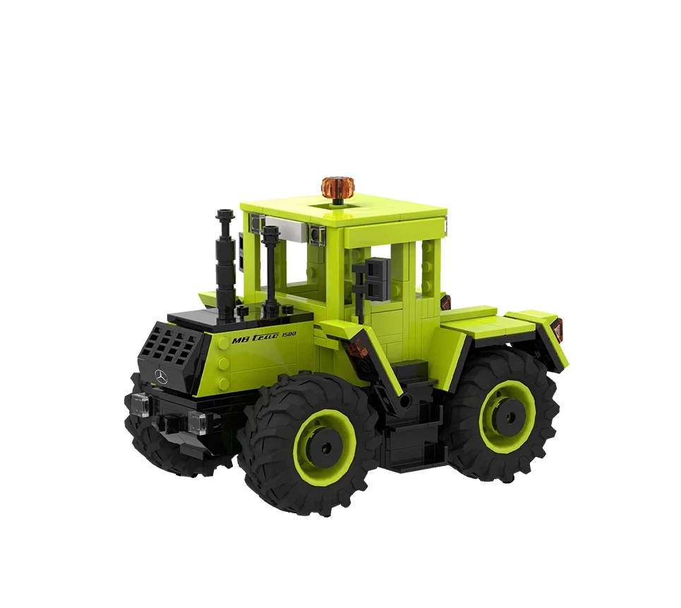 Brixies Plus Selektiv MB-Trac 1500 1:30 traktor stavebnice