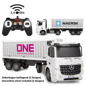Kamion s kontejnerem Mercedes-Benz Arocs 1:26 2,4GHz