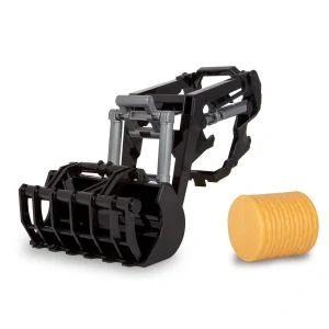 Čelní nakladač krokodýl pro Traktor Fendt 1050 Vario 1:24S s balíkem slámy
