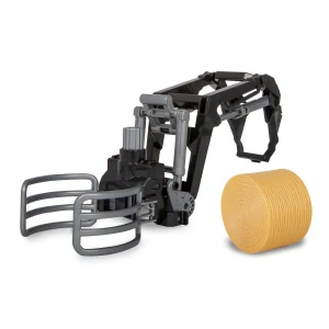 Čelní nakladač s uchopovačem pro Traktor Fendt 1050 Vario 1:24S s velkým balíkem slámy