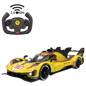 Ferrari 499P-N83 1:14 žluté 2,4GHz s manuálním otevíráním dveří