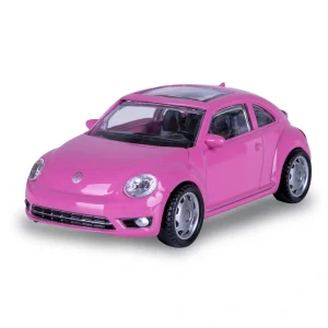 VW Beetle Diecast 1:43 růžové