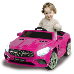 Ride-on Mercedes-Benz SL 400 růžové 12V