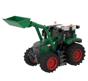 Brixies Plus Fendt 620 Vario traktor s čelním nakladačem stavebnice