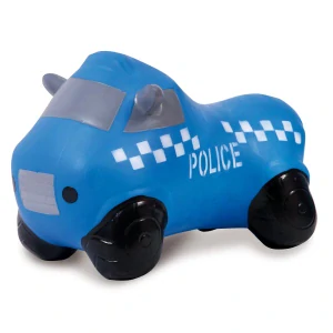 Hopsadlo policejní auto s pumpičkou