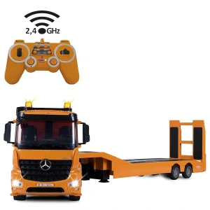 Tahač s nízkoložným návěsem Mercedes-Benz Arocs 1:20 2,4GHz