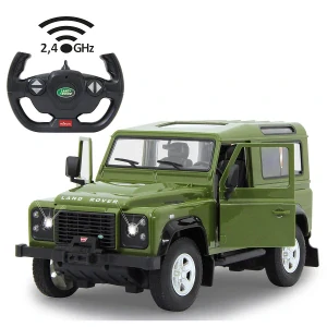 Land Rover Defender 1:14 zelené s manuálním otevíráním dveří