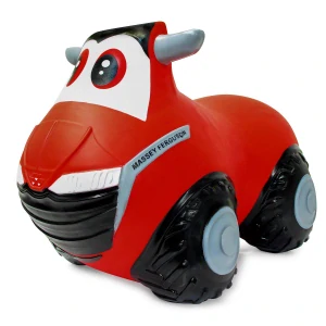 Hopsadlo traktor Massey Ferguson s pumpičkou