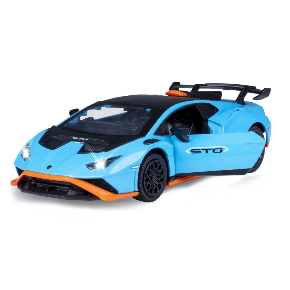 Jamara Lamborghini Huracán STO Diecast 1:32 modré včetně baterií