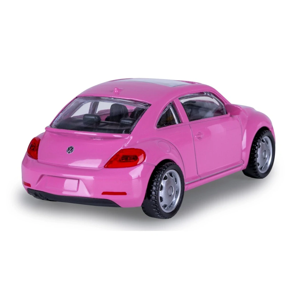 VW Beetle Diecast 1:43 růžové