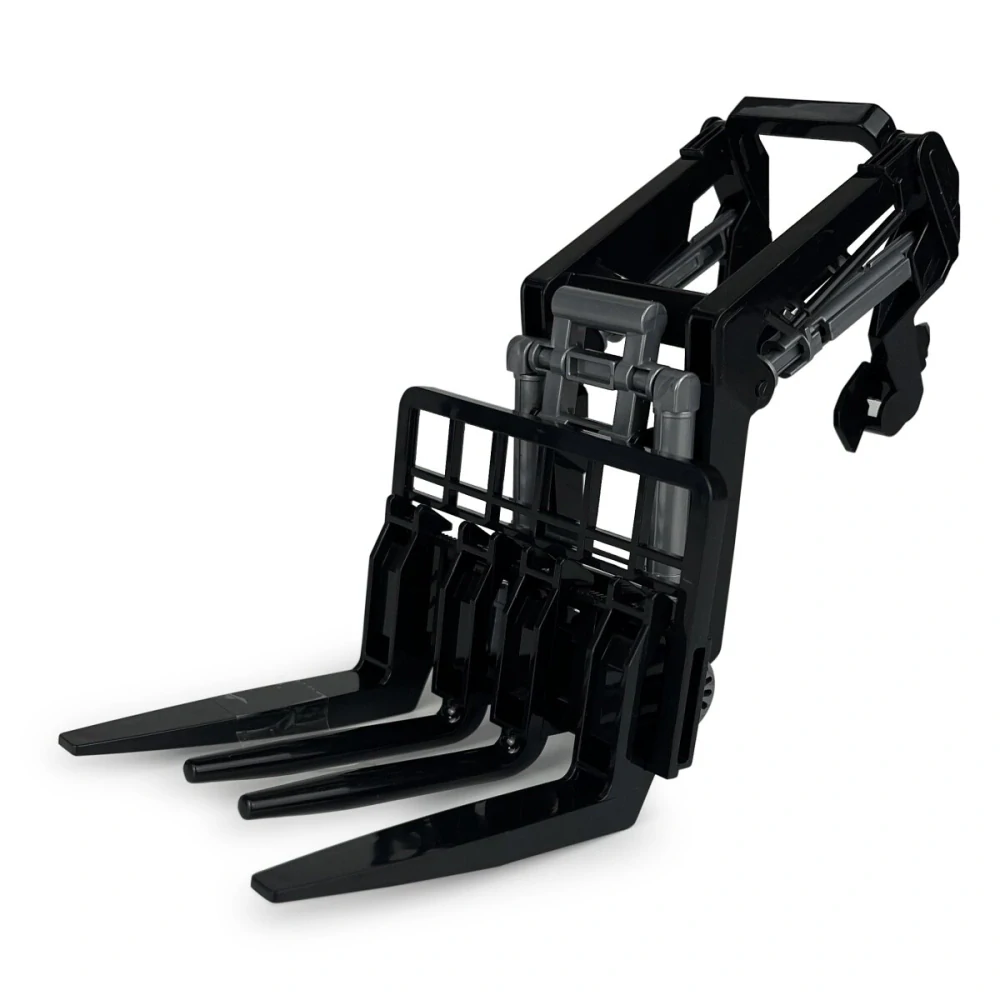Čelní nakladač s vidlemi pro RC Traktor Fendt 1050 1:24S se 4 balíky sena
