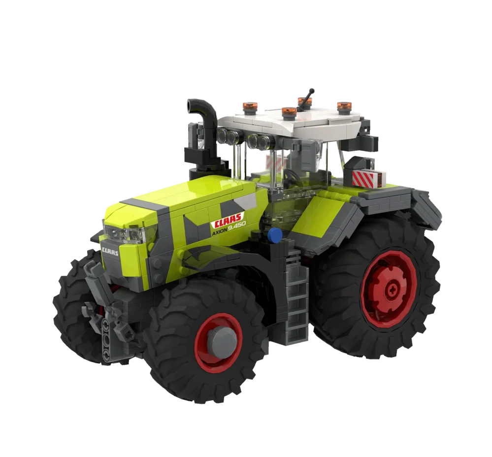 Brixies Plus RC Claas Axion 9.450 traktor stavebnice