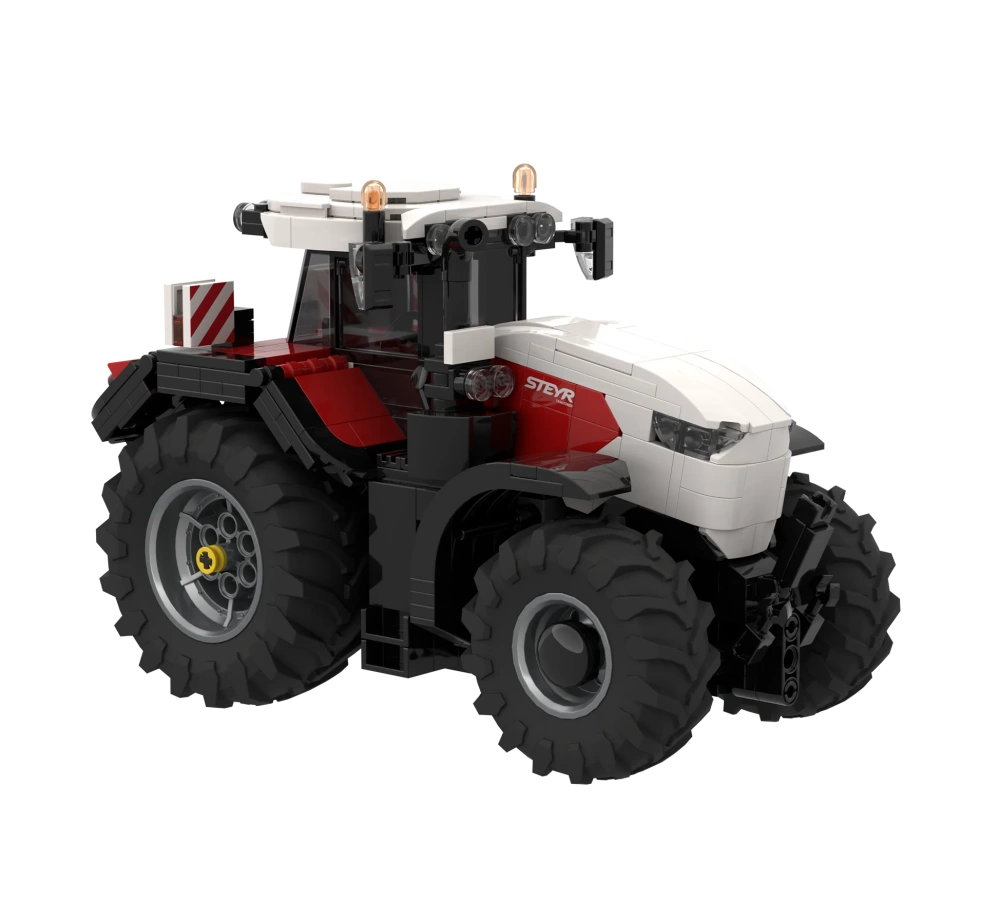 Brixies Plus RC Steyr Cervus CVT traktor stavebnice