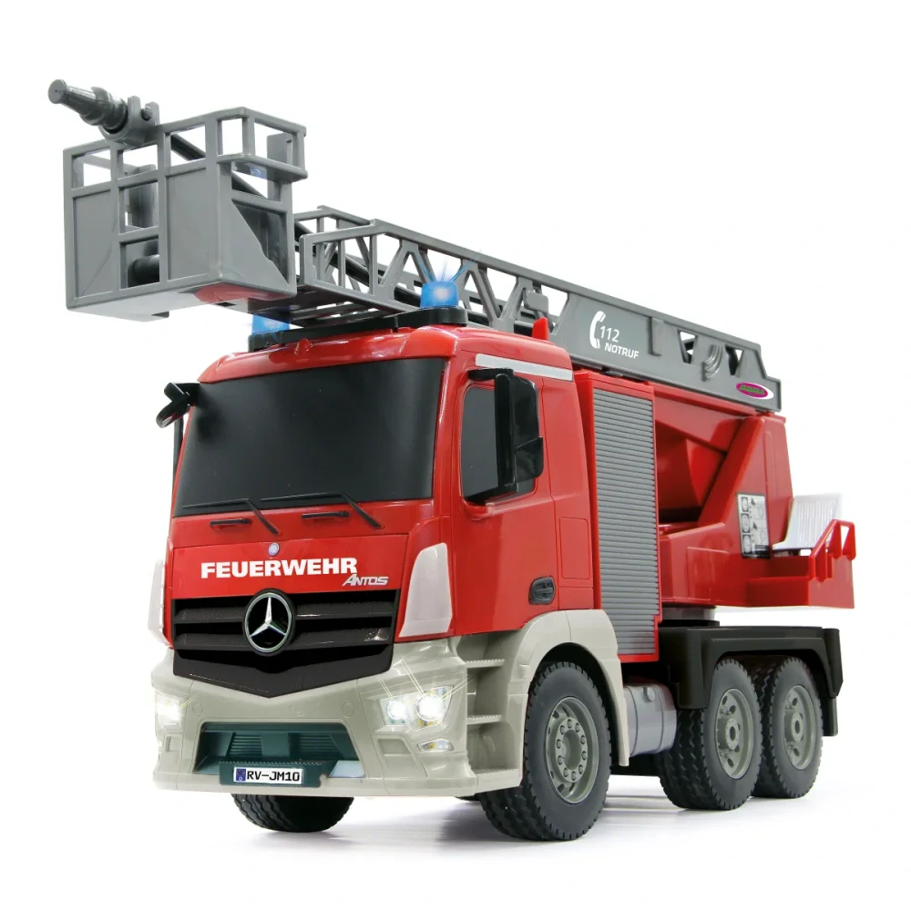 Hasičské auto Mercedes-Benz Antos 1:20 2,4GHz se stříkačkou
