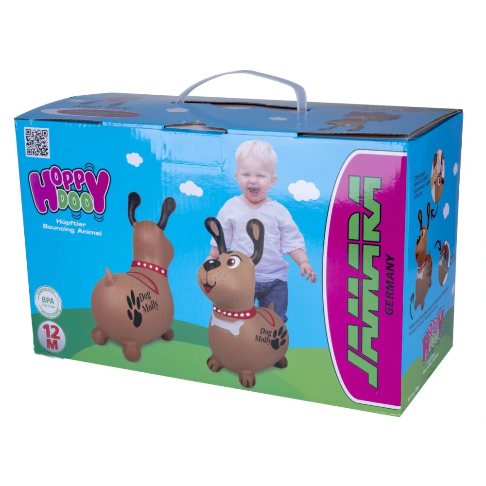 Hopsadlo pejsek Molly s pumpičkou