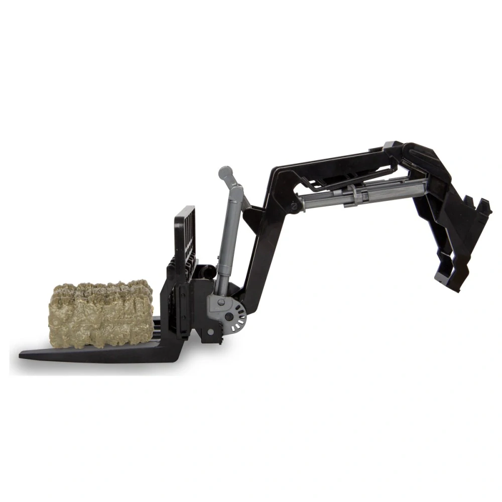 Čelní nakladač s vidlemi pro Traktor Fendt 1050 Vario 1:24S se 4 balíky sena