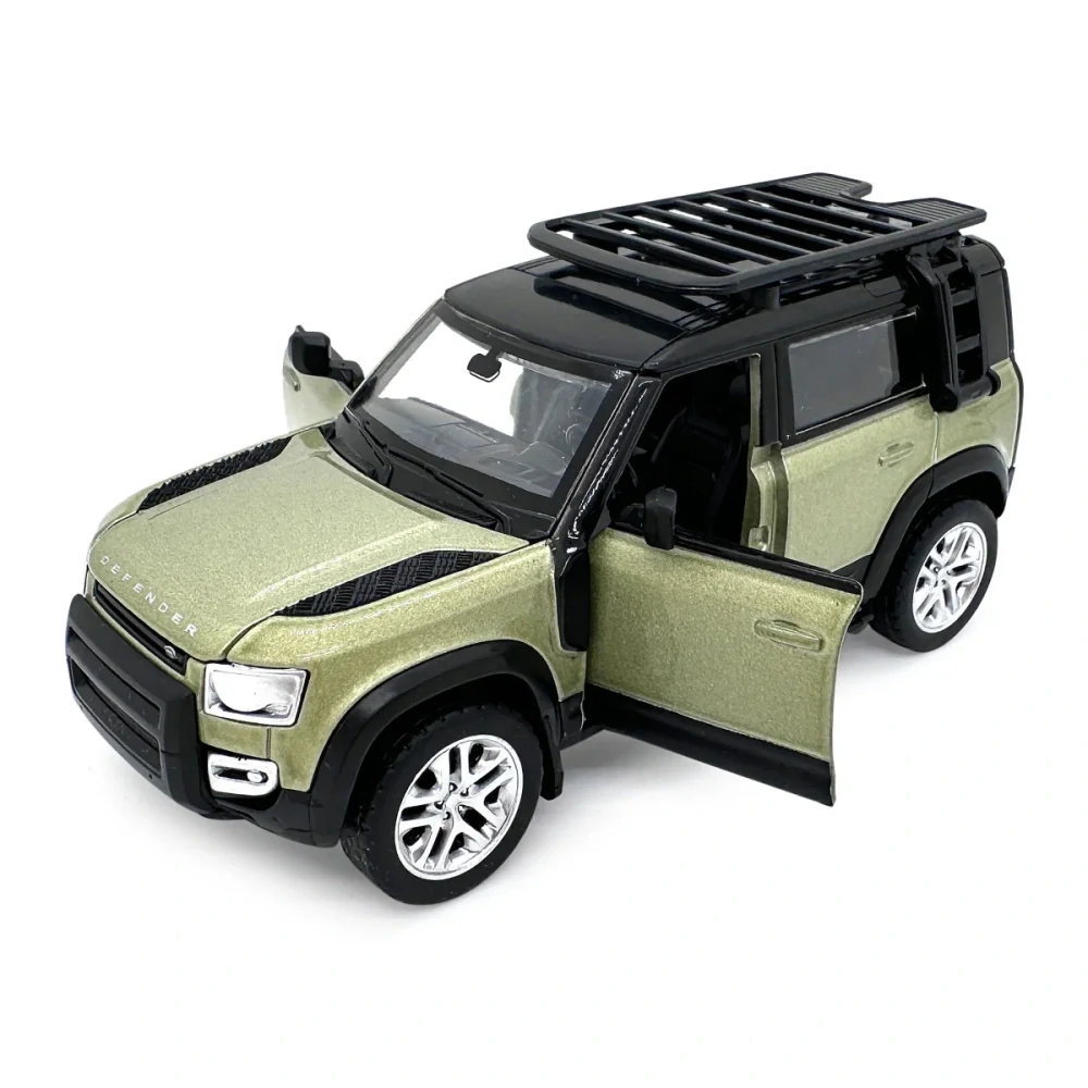 Jamara Land Rover Defender 110 Diecast 1:43 zelené 2v1