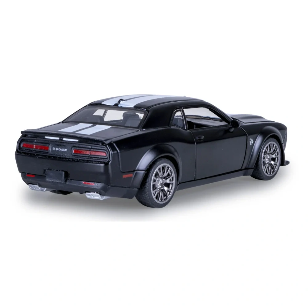 Dodge Challenger SRT Jailbreak Diecast 1:36 černé 2v1
