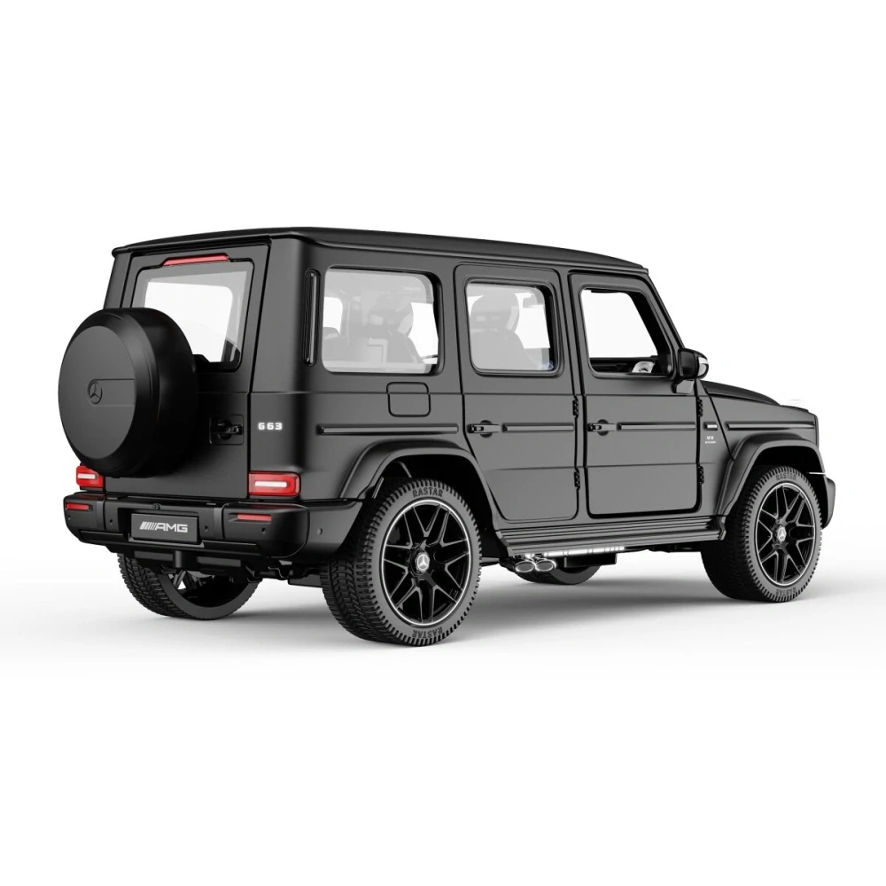 Mercedes-AMG G 63 Diecast 1:24 černé s manuálním otevíráním dveří