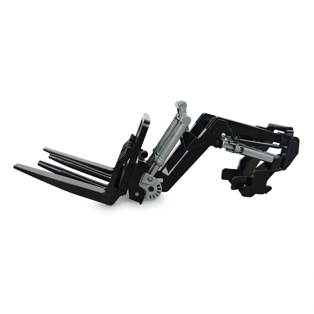 Čelní nakladač s vidlemi pro RC Traktor Fendt 1050 1:24S se 4 balíky sena