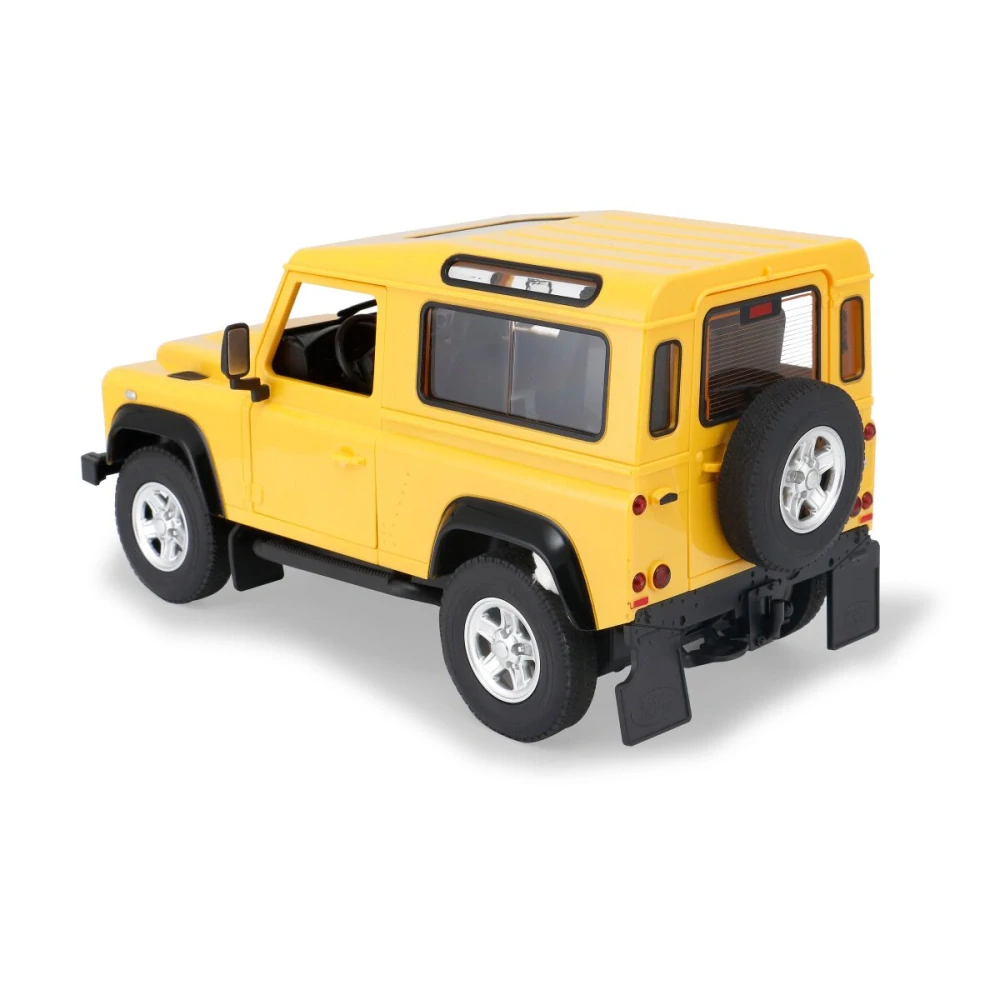 Land Rover Defender 1:14 žluté 2,4GHz s manuálním otevíráním dveří