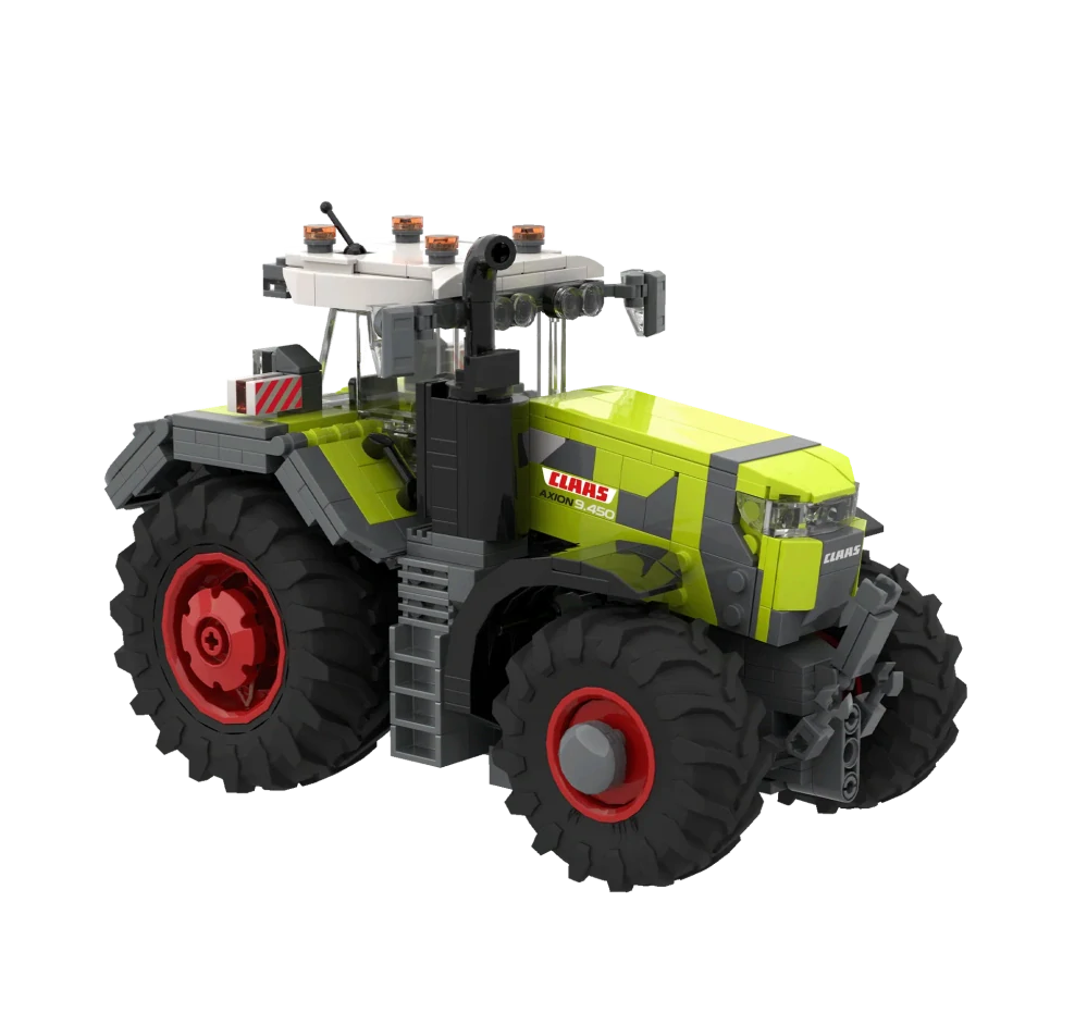 Brixies Plus RC Claas Axion 9.450 traktor stavebnice