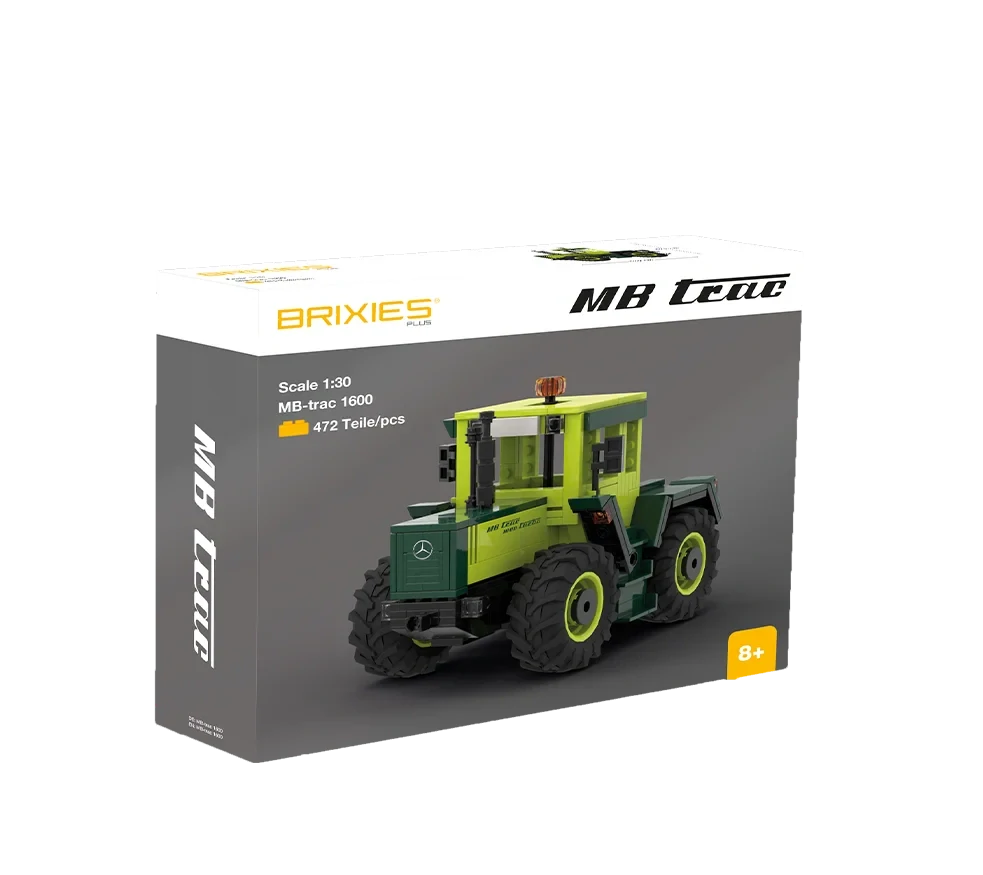 Brixies Plus Selektiv MB-Trac 1600 1:30 traktor stavebnice