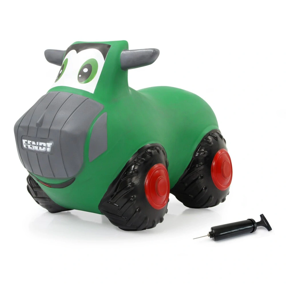 Hopsadlo traktor Fendt s pumpičkou