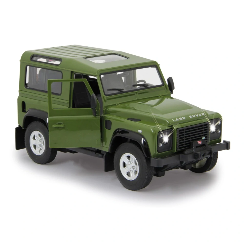 Land Rover Defender 1:14 zelené s manuálním otevíráním dveří