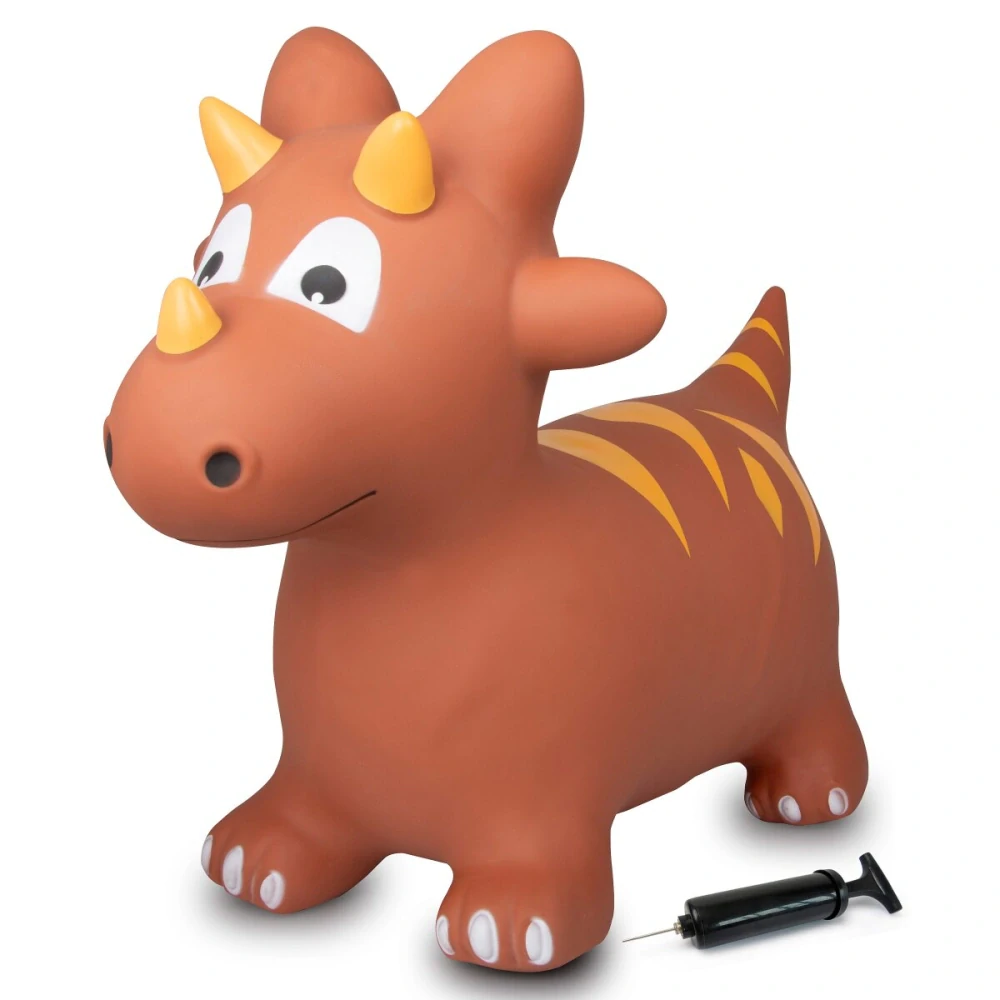 Hopsadlo dino s pumpičkou