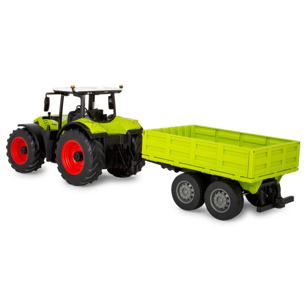 Traktor Claas Arion 660 se sklápěcím přívěsem 1:24 2,4GHz
