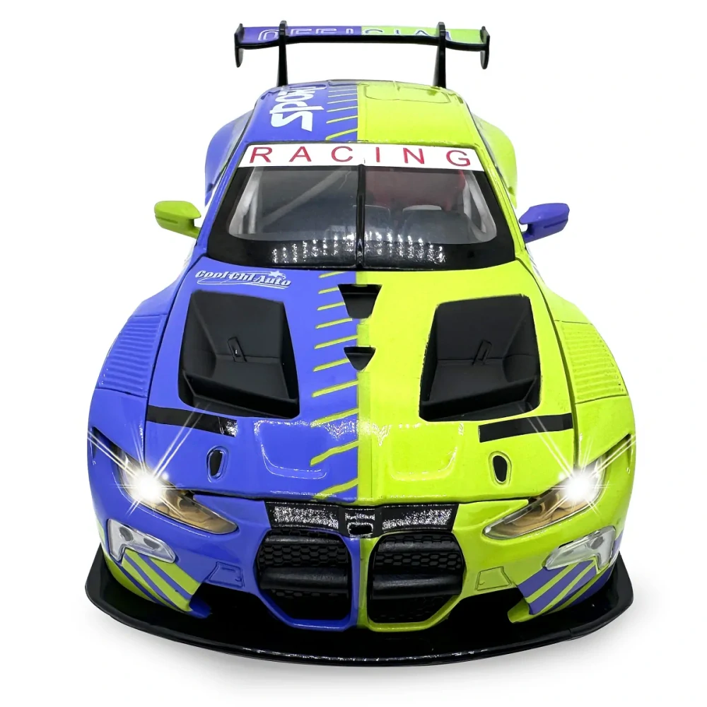 BMW M4 GT3 Diecast 1:24 zelené včetně baterií