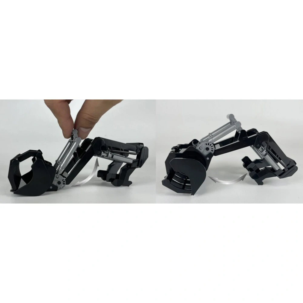 Čelní nakladač krokodýl pro RC Traktor Fendt 1050 Vario 1:24S s balíkem slámy