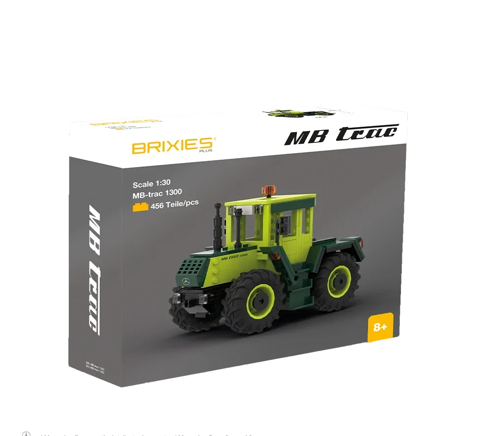 Brixies Plus Selektiv MB-Trac 1300 1:30 traktor stavebnice