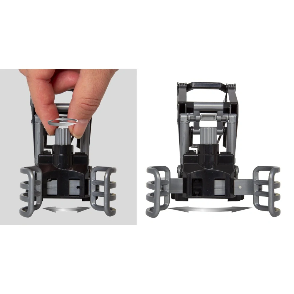 Čelní nakladač s uchopovačem pro Traktor Fendt 1050 Vario 1:24S s velkým balíkem slámy