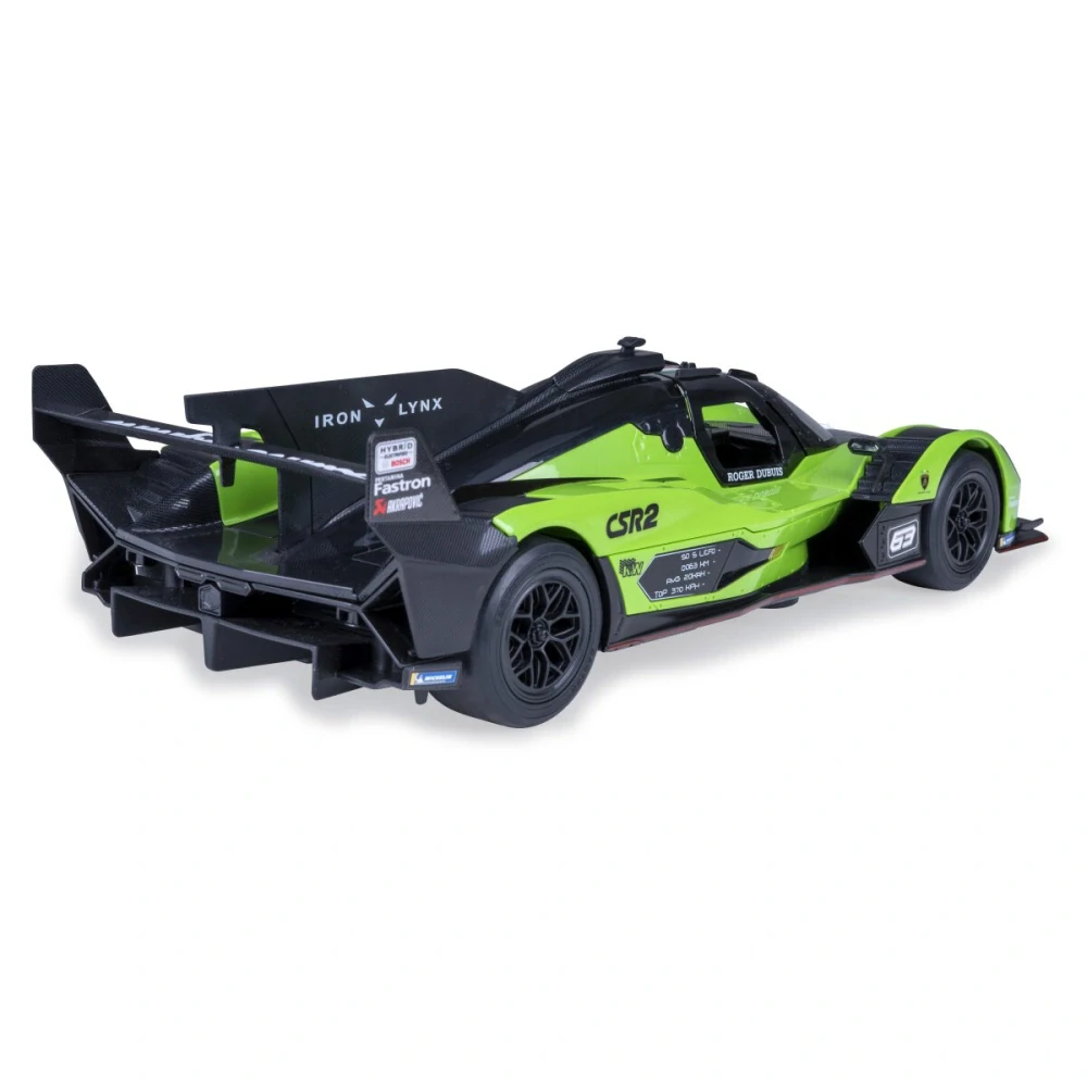 Jamara Lamborghini SC63 LMDH 1:14 zelené 2,4GHz s manuálním otevíráním dveří