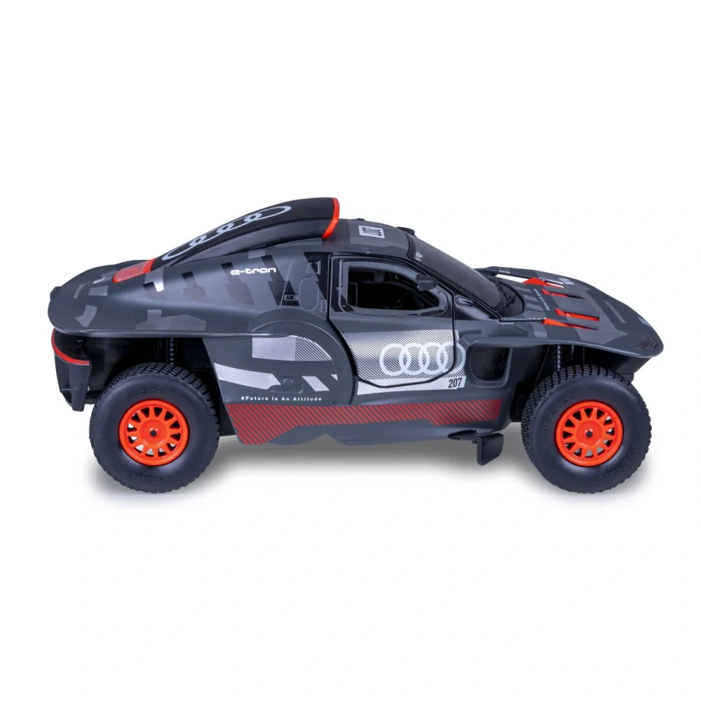 Audi RS Q e-tron Diecast 1:24 šedé s manuálním otevíráním dveří