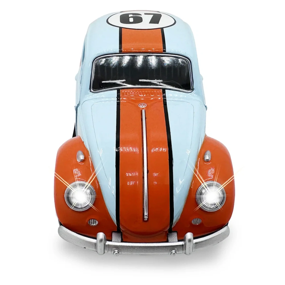 Jamara Volkswagen Classical Beetle 1967 Diecast 1:28 světle modré včetně baterií
