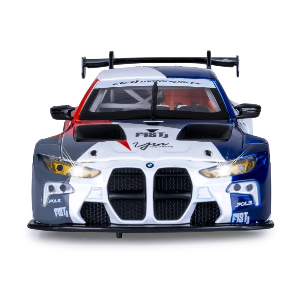 BMW M4 GT3 Diecast 1:24 bílé včetně baterií