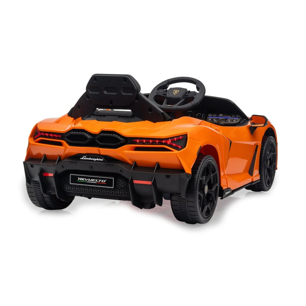 Ride-on Lamborghini Revuelto oranžové 2,4GHz Li-Power 12.6