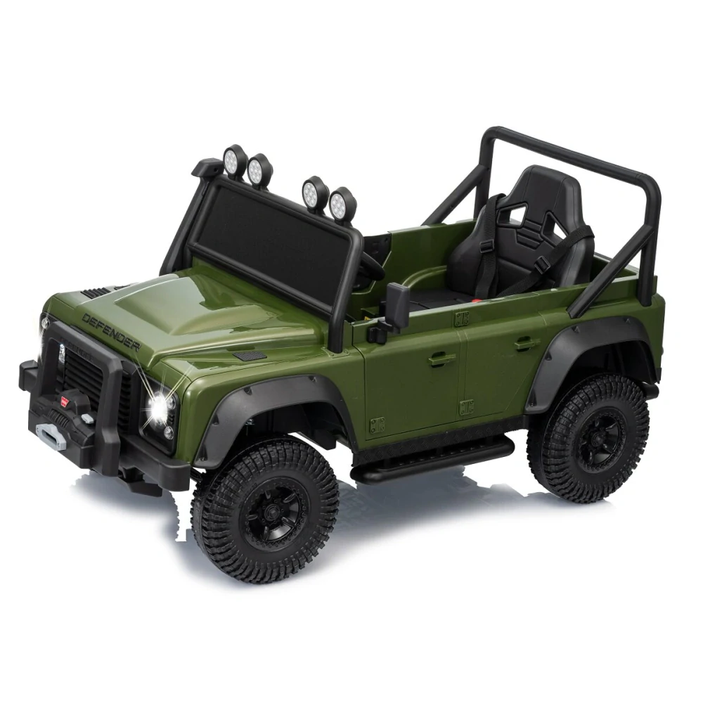 Ride-on Land Rover Defender 110 SVX zelené 2,4GHz Li-Power 12.6