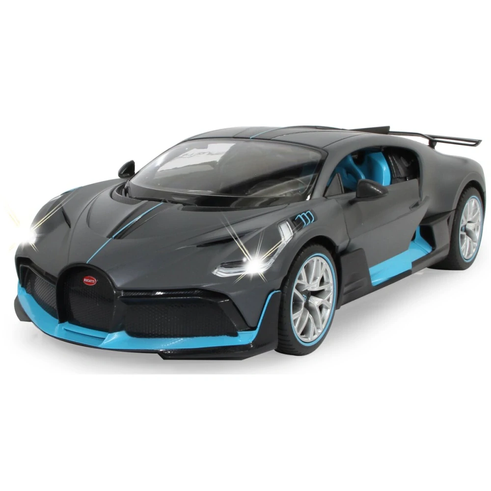 Bugatti Divo 1:14 šedé 2,4GHz s manuálním otevíráním dveří