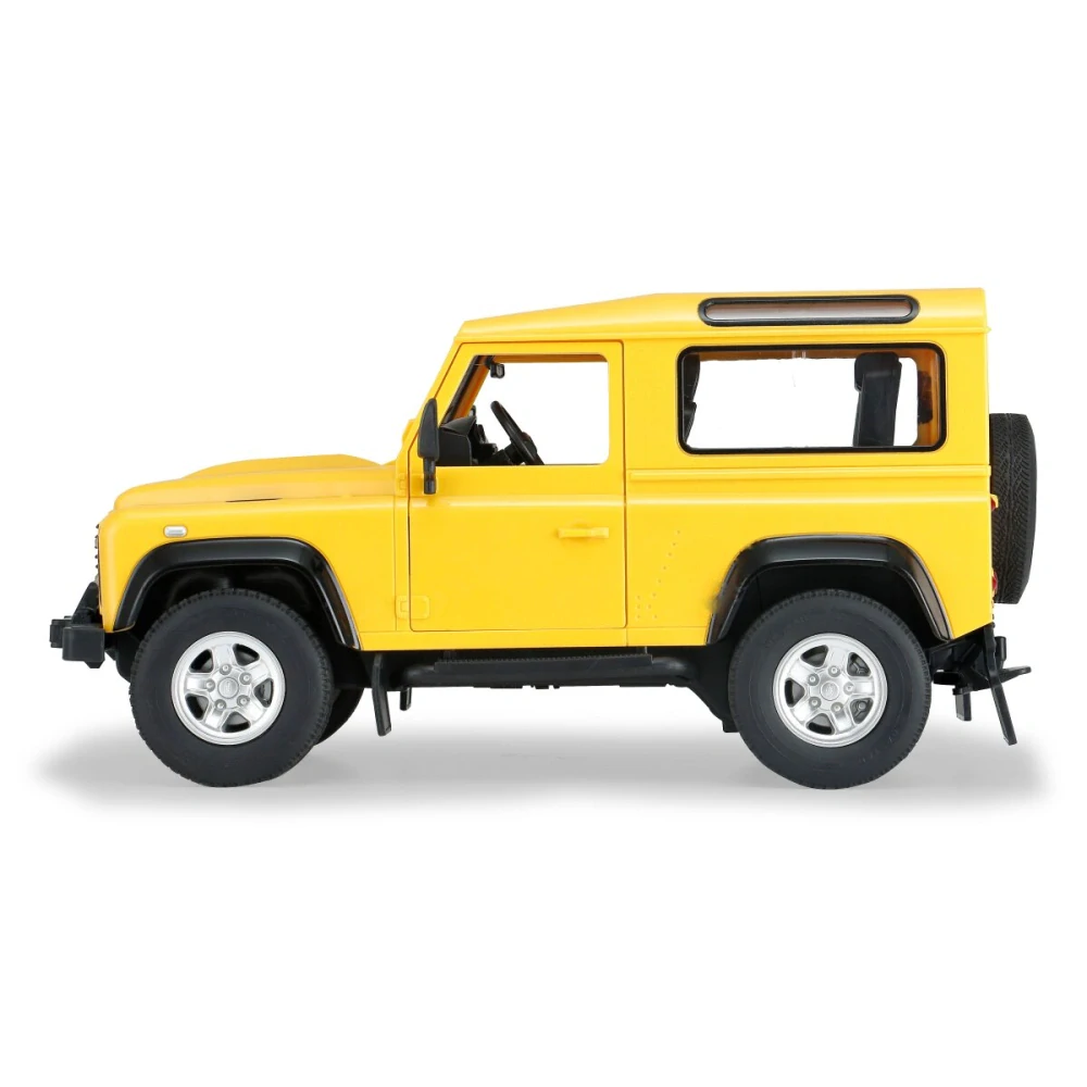 Land Rover Defender 1:14 žluté 2,4GHz s manuálním otevíráním dveří