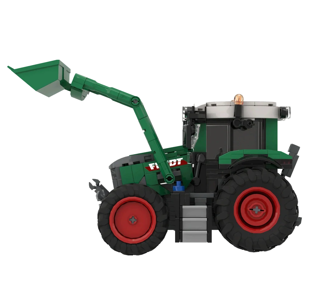 Brixies Plus Fendt 620 Vario traktor s čelním nakladačem stavebnice