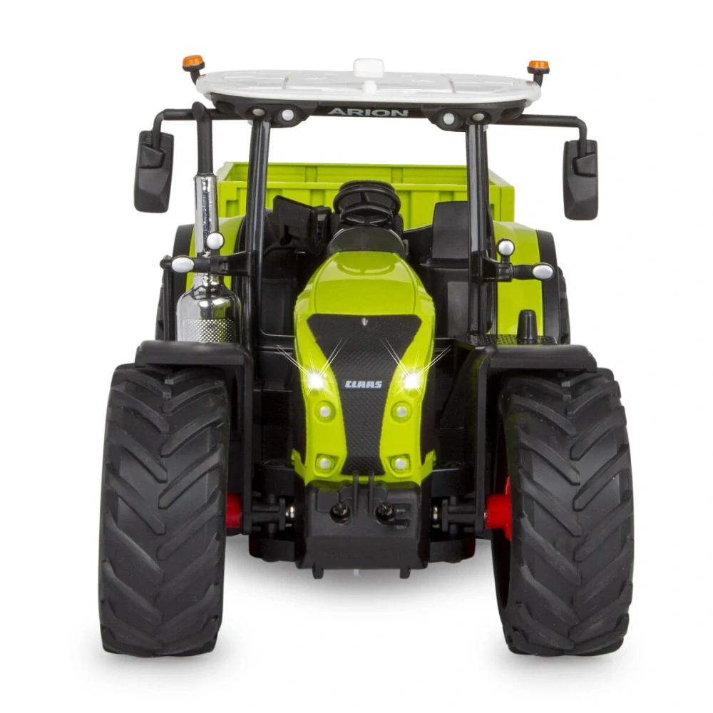 Jamara Traktor Claas Arion 660 se sklápěcím přívěsem 1:24 2,4GHz  