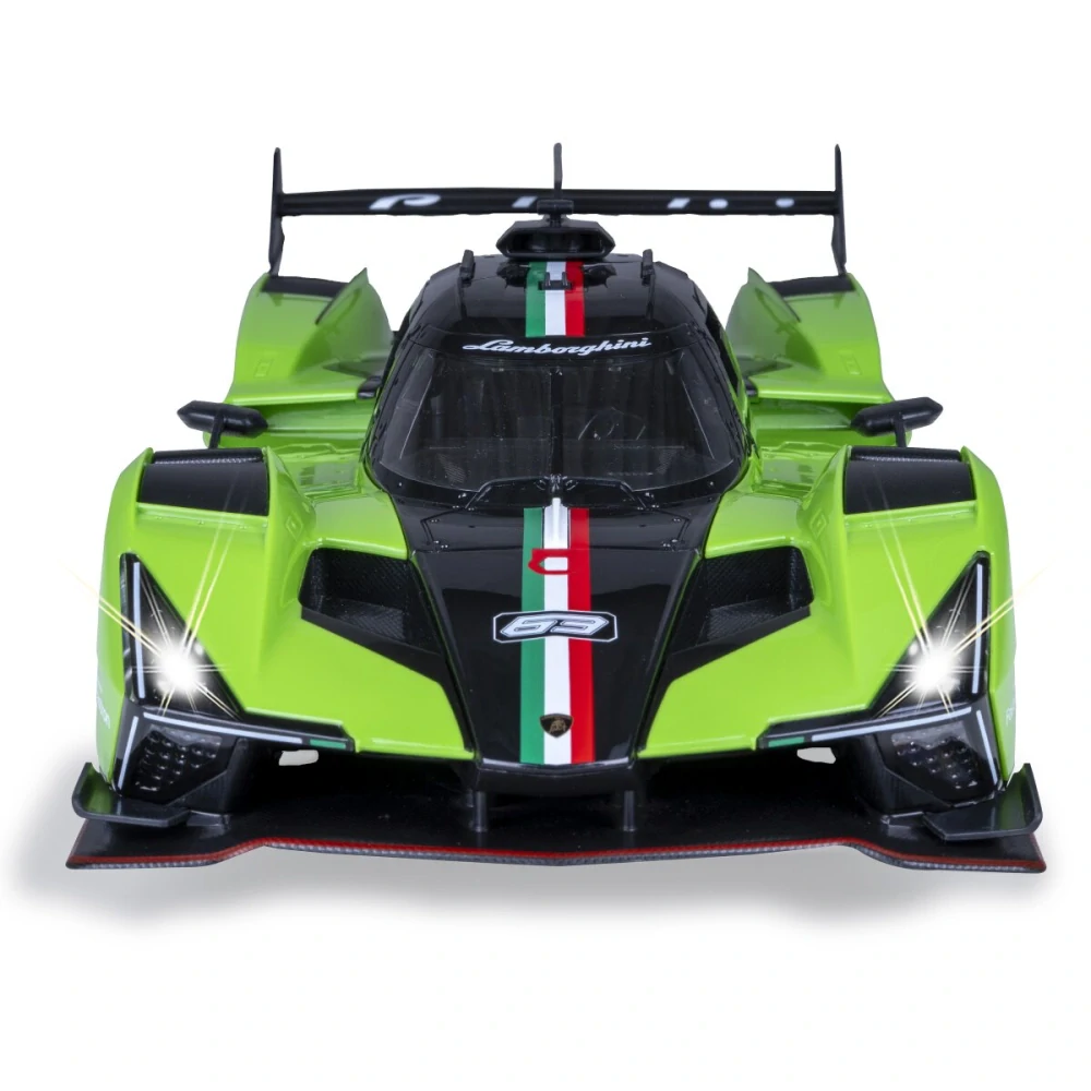 Jamara Lamborghini SC63 LMDH 1:14 zelené 2,4GHz s manuálním otevíráním dveří