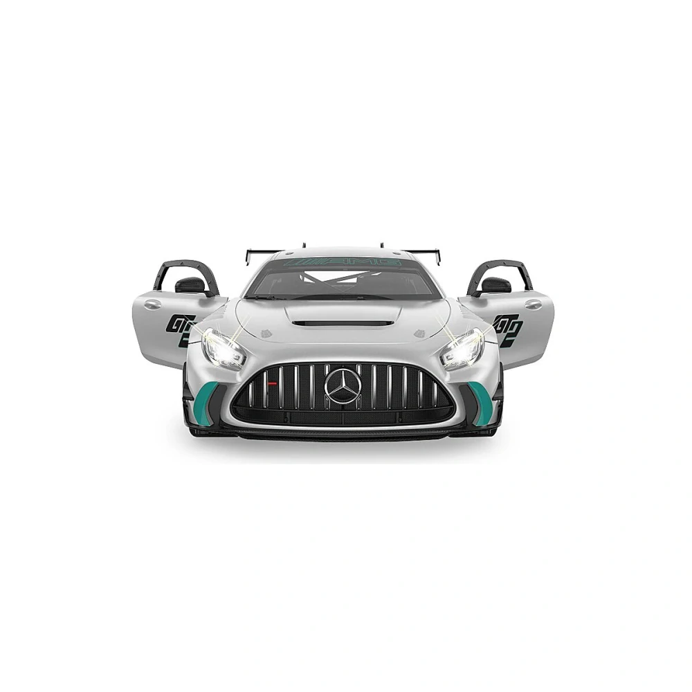 Jamara Mercedes-AMG GT2 1:14 stříbrné 2,4GHz s manuálním otevíráním dveří