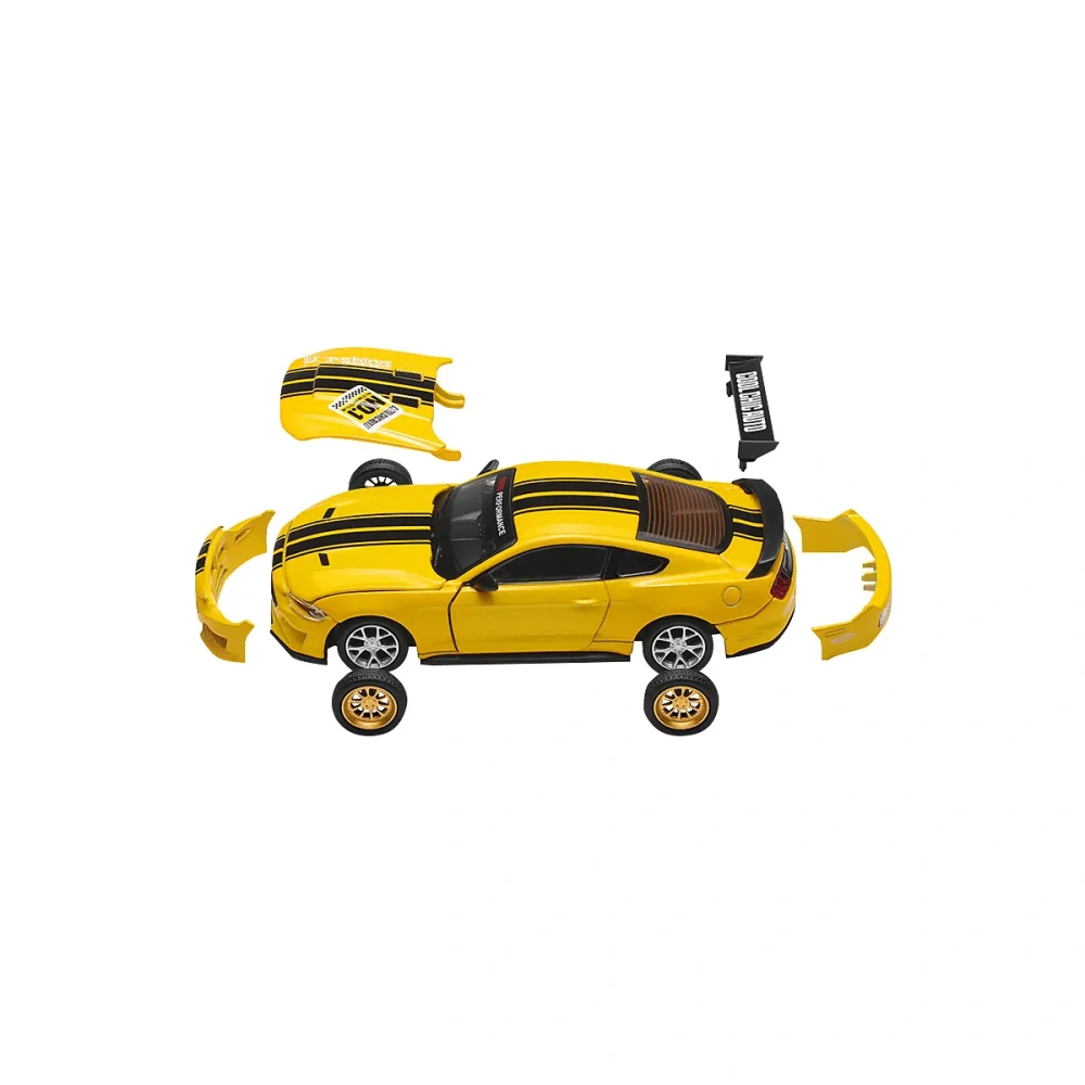 Jamara Ford Mustang GT Diecast 1:42 žluté 2v1